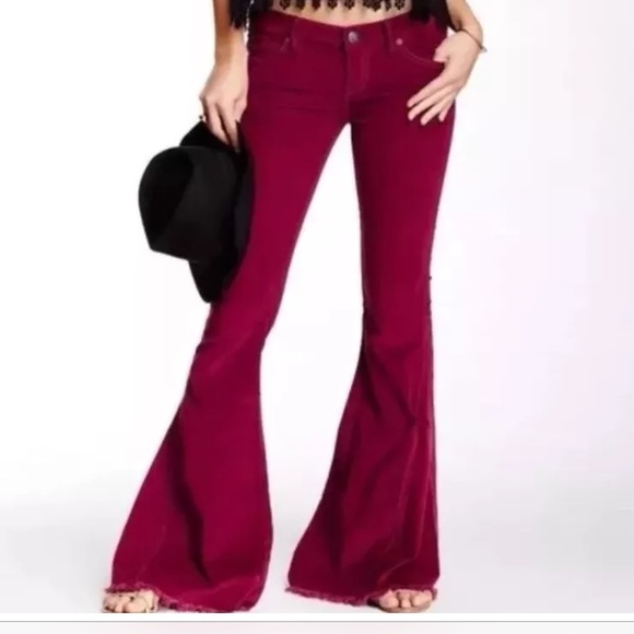 Free people cord bell bottoms