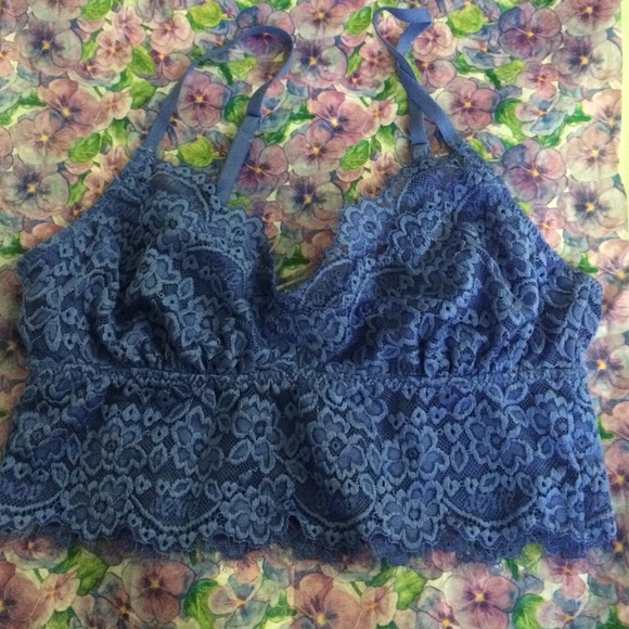 Aerie romantic lace bralette small