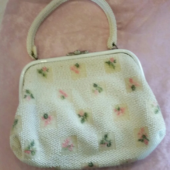 1950's CORDE Reversible Beaded Handbag