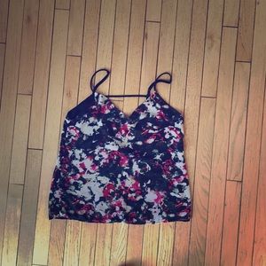 V BACK CHIFFON TOP~ABSOLUTELY BEAUTIFUL!