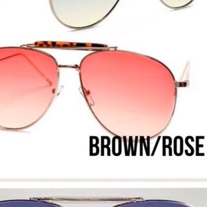 Listing for @ramblinheart Rose/brown sunnies