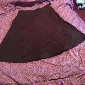Brown Skirt