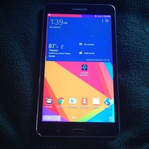 Black Samsung Tablet