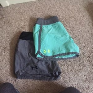 2 pairs under armor shorts!