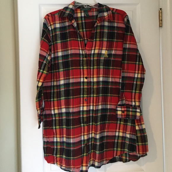 Ralph Lauren flannel night/shirt