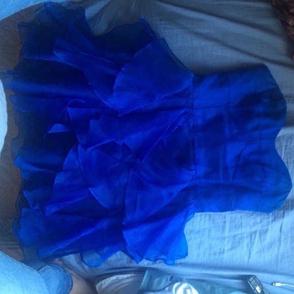 Royal blue,party dress