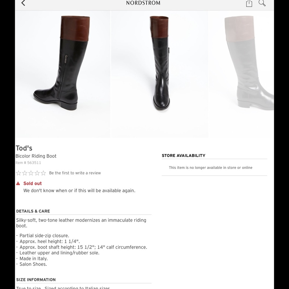 Tod's Riding Boots - Picture 6 of 6