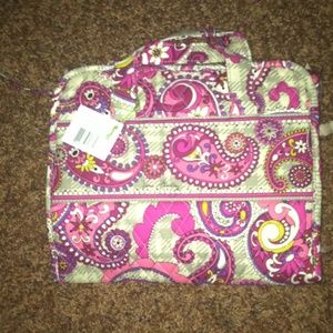 Vera Bradley hanging org.- NWT Paisley Meets Plaid
