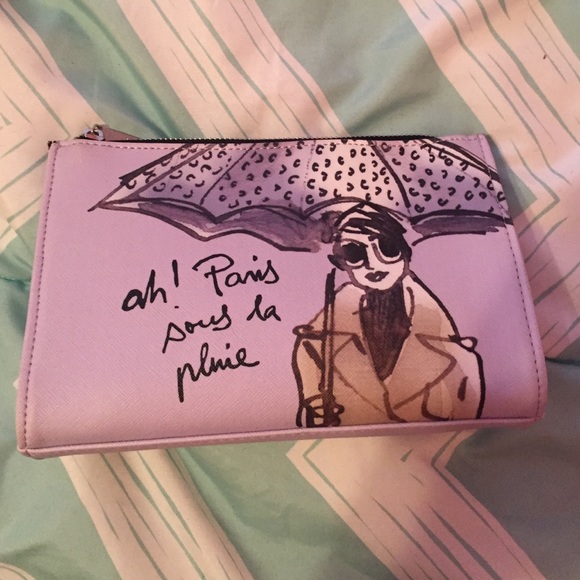 Paris makeup bag