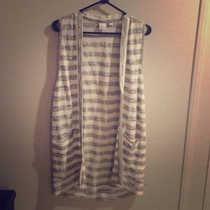 Striped vest