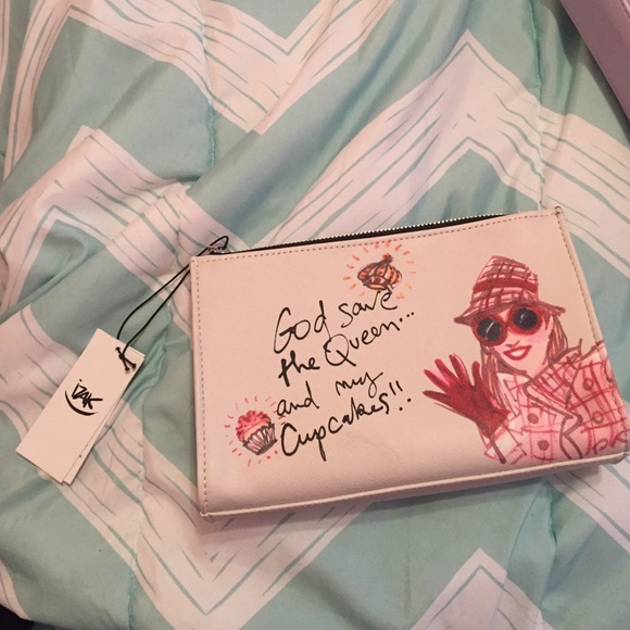 God Save the Queen and cupcakes makeup bag