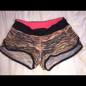 Lululemon run speed shorts