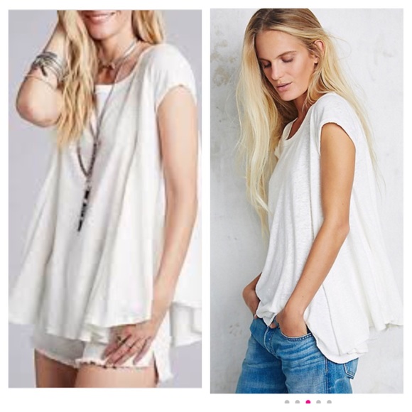 Free People Tops - ❤️SOLD❤️Free People Trapeze Tee