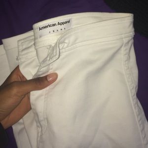 White Easy Jean American Apparel