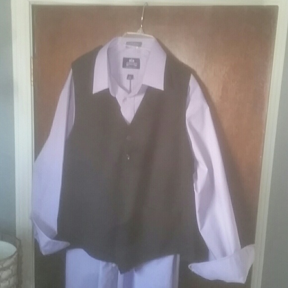 Button down with Vest