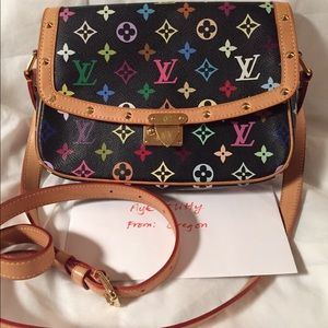 Louis Vuitton Sologne Multicolore noir