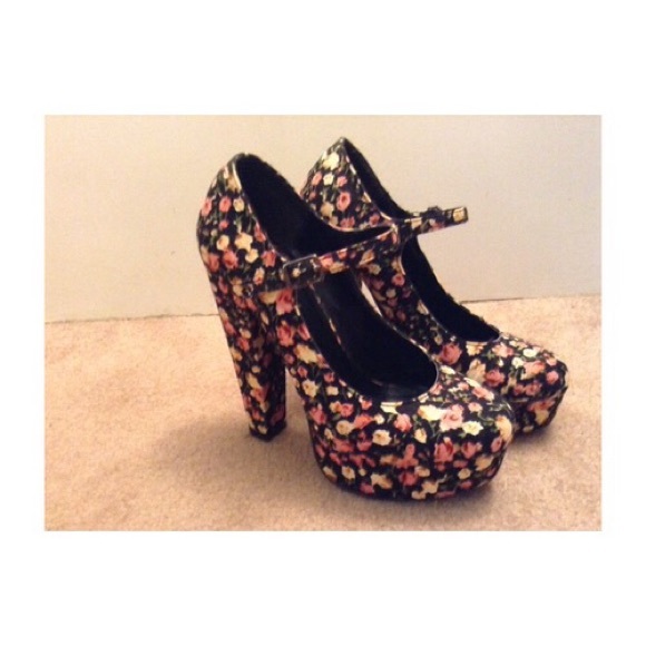 Floral Heels