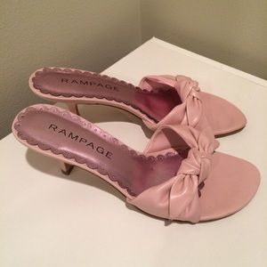 Rampage Georgiana pink heels.