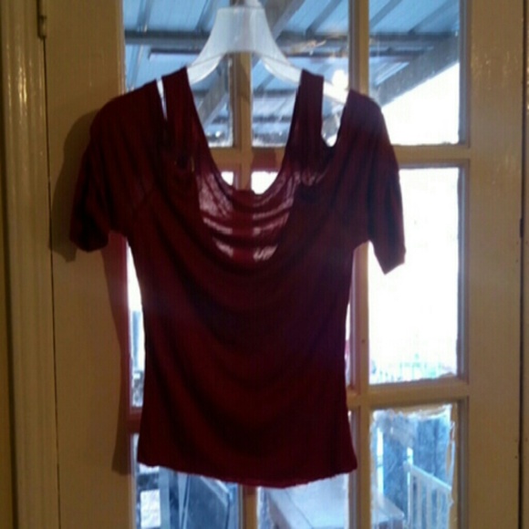 Red halter top size small - Picture 2 of 2