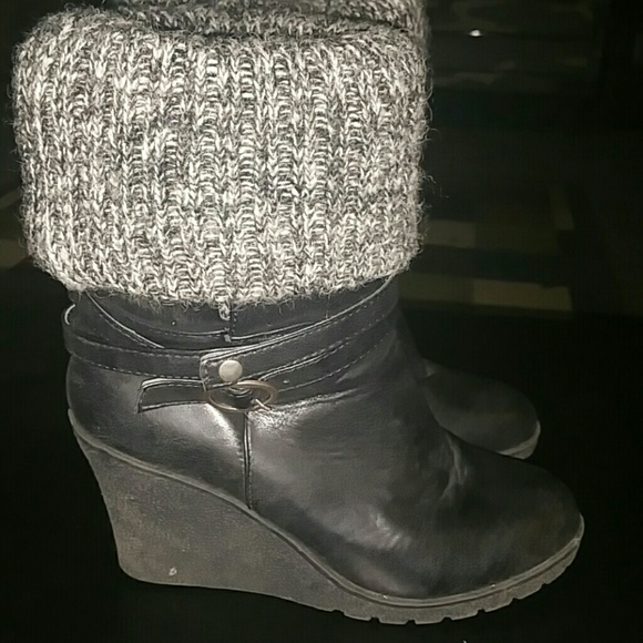 Express wedge boots - Picture 2 of 3