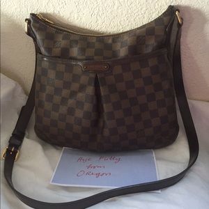Louis Vuitton Bloomsbury Pm size Damier Ebene