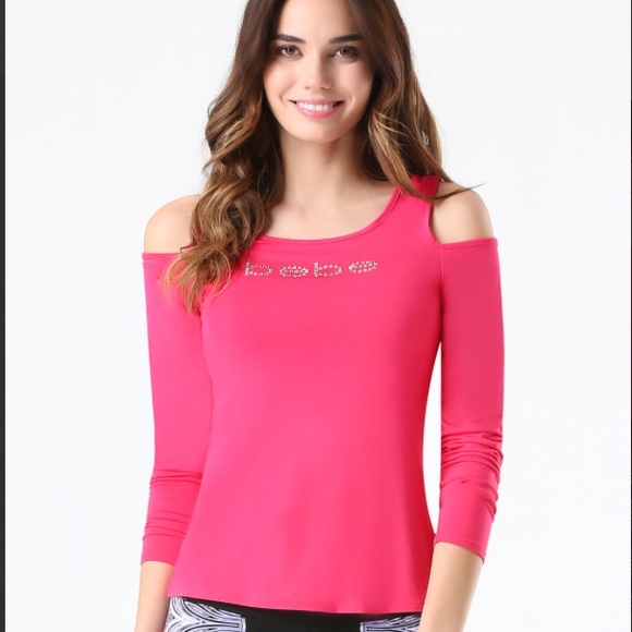 Bebe Cold Shoulder Top Online Shop, UP 