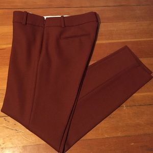 J. Crew Minnie Cropped Wool Pants Size 0