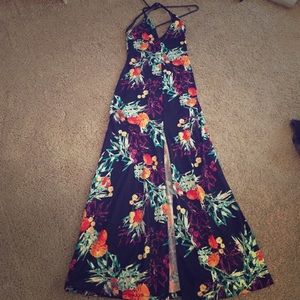 Tropical Maxi Dress