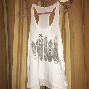 Ripcurl racer back tank top