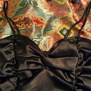 Black cocktail dress