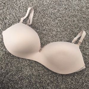 34D Victoria's Secret Nude Push-up Bra