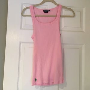 Pink Ralph Lauren tank