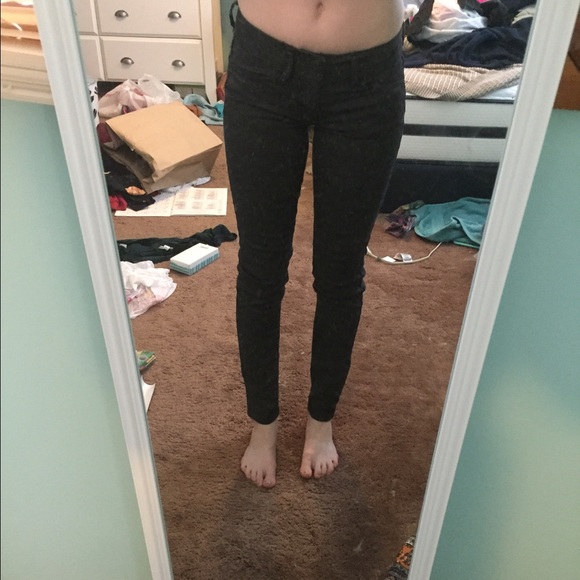 American Eagle camo jeggings