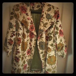 Vintage tapestry coat
