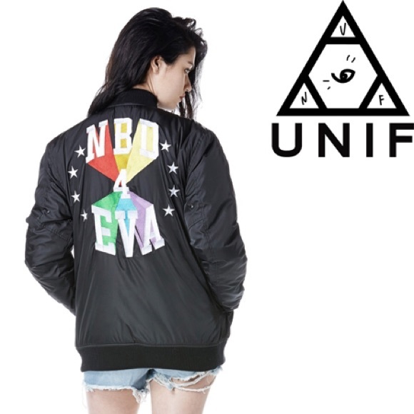 Unif No Big Deal Bomber Jacket - Picture 1 of 4