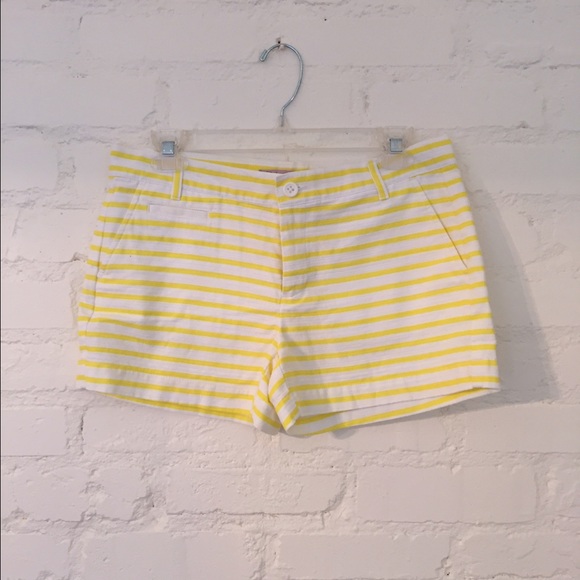 Gap Shorts! Summer Yellow Stripe! Size 4