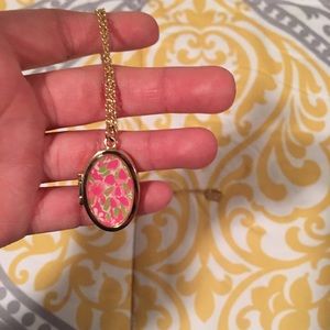 Lilly Pulitzer Locket/necklace