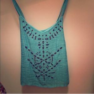 Urban Outfitters Blue Tank