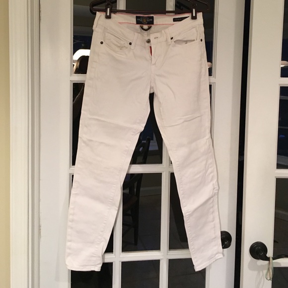 Lucky Brand white skinny jeans