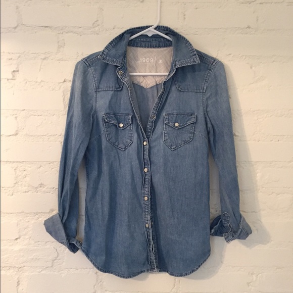 Gap denim shirt