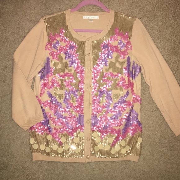 Boston Proper Bling Sweater