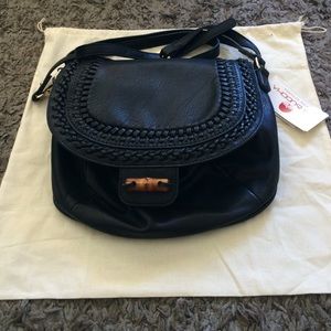 Big Buddha Lorena Saddle Messenger Crossbody