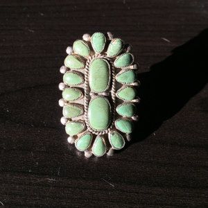 Green Turquoise Ring
