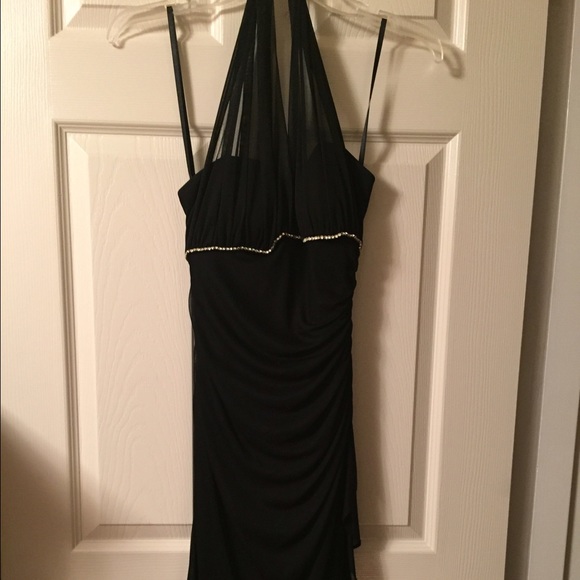 Black long dress