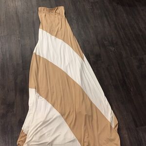 Bebe strapless Maxi