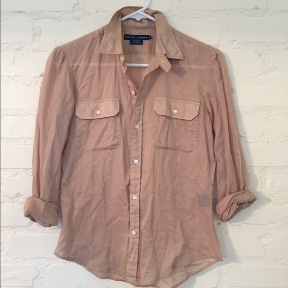 Ralph Lauren safari blouse