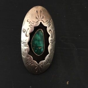 Dark Turquoise Ring