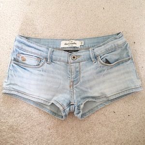 Light Denim Shorts