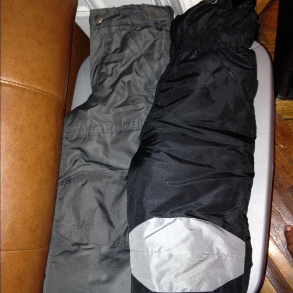 2 pairs of snow pants