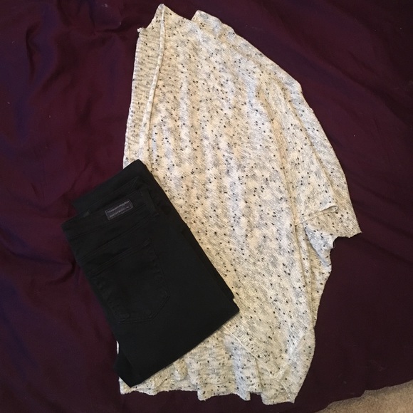 Batwing oversized sweater